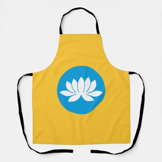 カルムィキアの旗 エプロン (正面)