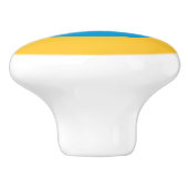 カルムィキアの旗 セラミックノブ (側面)