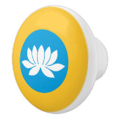 カルムィキアの旗 セラミックノブ (右)