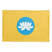 カルムィキアの旗 枕カバー (裏面)