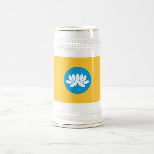 カルムイク旗 ビールジョッキ (中央)