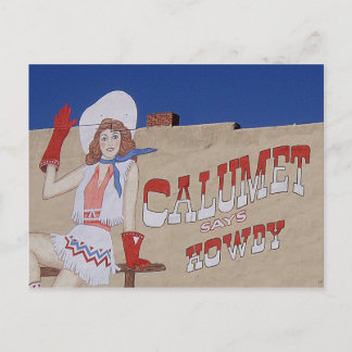 カルメがハウディと言う ポストカード