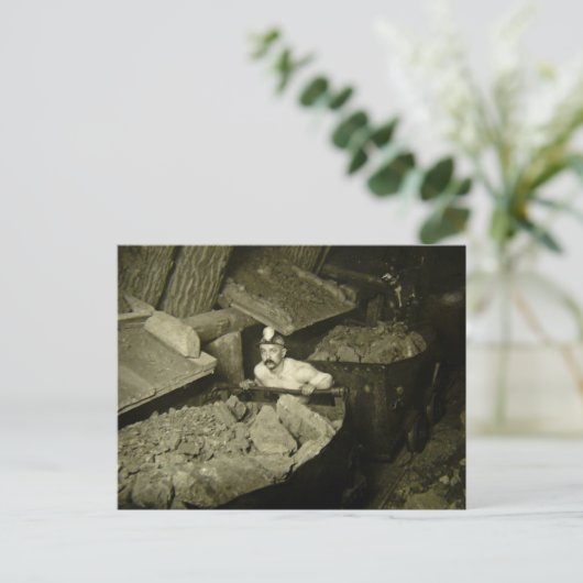 カルメットとヘクラマイニング会社ミシガン ポストカード (スタンド正面)