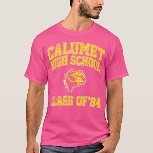 カルメット高校84クラス Tシャツ (正面)