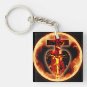 カルメライトセインズキーチェーン キーホルダー (正面)