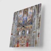 カルメリテンキルシュ スクエア壁時計 (傾斜)