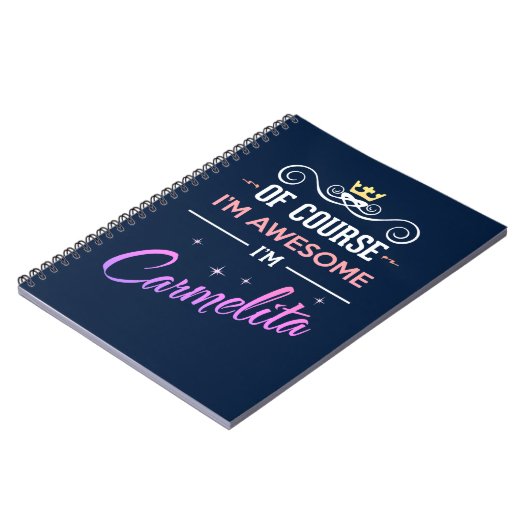 カルメリータもちろん私の名素晴らし前だ ノートブック (左側)