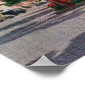 カルメルの美しいビジネス地区 ポスター (角)