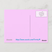 カルメルビーチ カリフォルニア ポストカード (裏面)