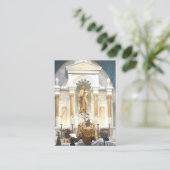 カルメル山の神聖なカードの私達の女性への祈りの言葉 名刺 (スタンド正面)