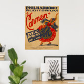 カルメンオペラヴィンテージ劇場WPAポスター ポスター (ホームオフィス)