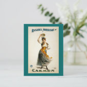 カルメン、オペラ1896 ポストカード (スタンド正面)