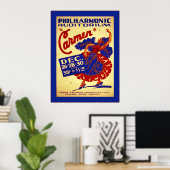 カルメン ポスター (ホームオフィス)