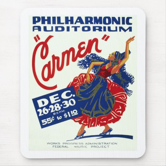 カルメン マウスパッド (正面)