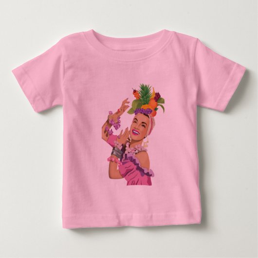 カルメン・ミランダ ベビーTシャツ (正面)