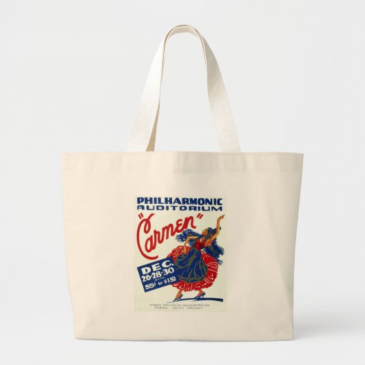 カルメン ラージトートバッグ (正面)