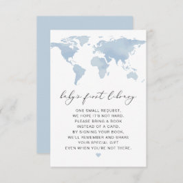 カルメン 世界地図の冒険絵本 赤ちゃんカード 招待状