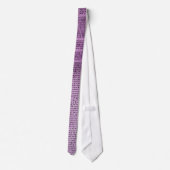カルメンChristiの紫色 ネクタイ (裏面)
