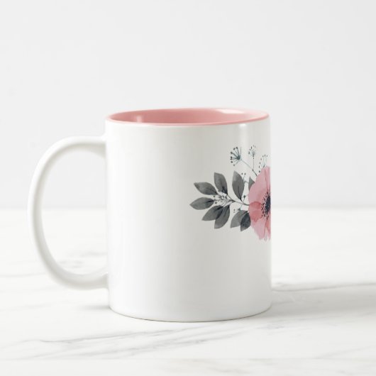 カルラのブライダルシャワーのギフトのコーヒー・マグ ツートーンマグカップ (左)