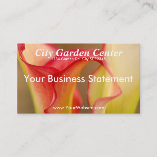 カルラリリー名刺 名刺 (正面)