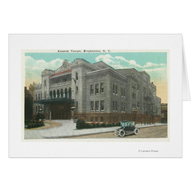 カルラ寺院の外観 (正面横)