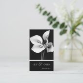 カルリリー結婚のウェブサイト エンクロージャーカード (スタンド正面)