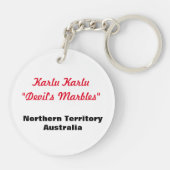 カルルカルル「悪魔の大理石」 キーホルダー (裏面)