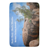 カルルカルル「悪魔の大理石」 バスマット (正面縦)