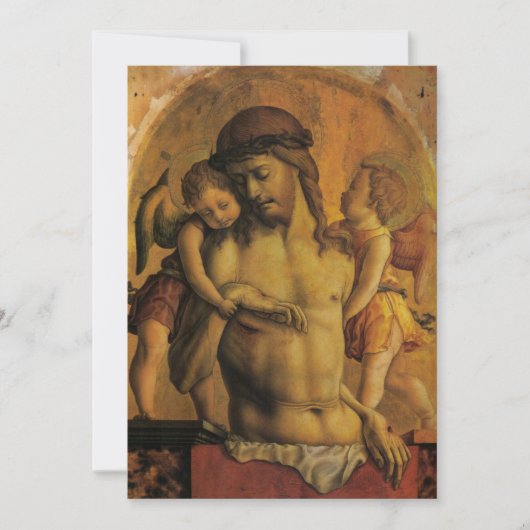 カルロクリヴェリピエタ 招待状 (正面)