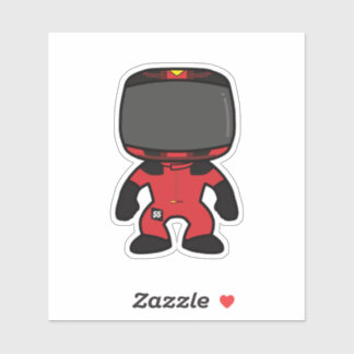 カルロスサインズカスタム姿ミニ – F1 2023シーズン シール