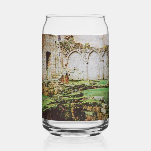 カルロス修道院 ガラス缶 (正面)