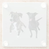 カルロス犬 ガラスコースター (裏面)