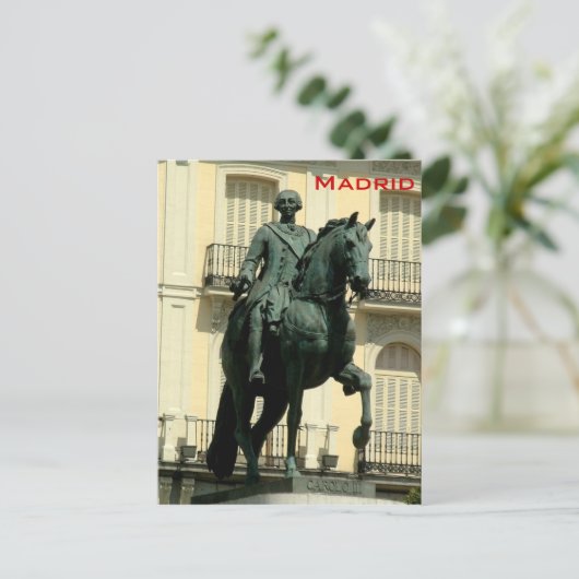 カルロスIII ポストカード (スタンド正面)