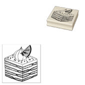 カルロタデリモンメキシコアイスボックスケーキベイクセール ラバースタンプ (押印)