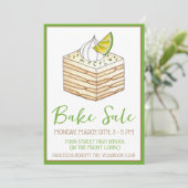 カルロタデリモンメキシコアイスボックスケーキベイクセール 招待状 (スタンド正面)