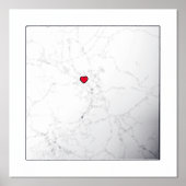 カルロヴァツアチアクラシーギフトのモダン地エレガント図 箔ポスター (正面)