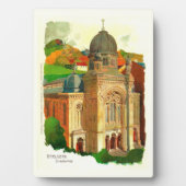 カルロヴィ・ヴァリ（カルズバッド）シナゴーグ フォトプラーク (正面)