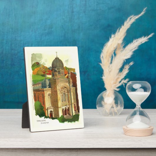 カルロヴィ・ヴァリ（カルズバッド）シナゴーグ フォトプラーク (側面)