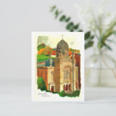 カルロヴィ・ヴァリ(カルズバッド)シナゴーグ ポストカード (スタンド正面)