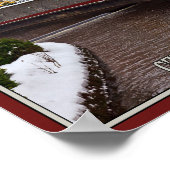 カルロヴィ・ヴァリ – センニースリバー冬 ポスター (角)