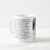 カルロ・ガンビーノ コーヒーマグカップ (正面左)