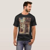 カルロ・クリヴェッリによるルネサンス芸術「受胎告知」 Tシャツ (正面フル)