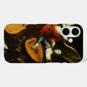 カルロ・サラチェーニによる『聖セシリアと天使』 Case-Mate iPhoneケース (裏面 (横))
