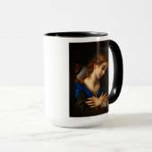 カルロ・ドルチによる受胎告知の天使 マグカップ (正面右)