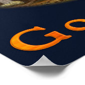 カルヴァリのクリスチャン・アート・ポスター ポスター (角)