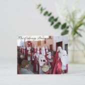 カルヴァリの復活祭の行列。 シーズンポストカード (スタンド正面)