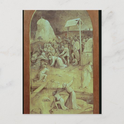 カルヴァリへの道の上のキリスト ポストカード (正面)