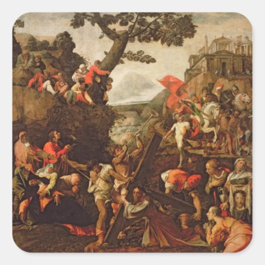 カルヴァリへ向かう途上 スクエアシール (正面)