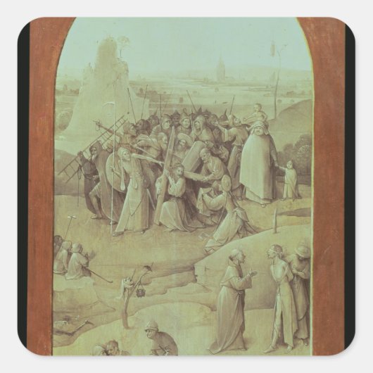 カルヴァリーへの道のキリスト スクエアシール (正面)