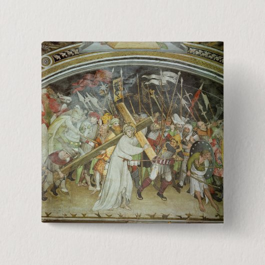 カルヴァリーへの道 缶バッジ (正面)